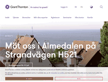 Tablet Screenshot of grantthornton.se
