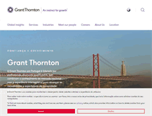 Tablet Screenshot of grantthornton.pt