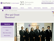 Tablet Screenshot of grantthornton.ec