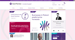 Desktop Screenshot of grantthornton.pl