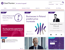 Tablet Screenshot of grantthornton.pl